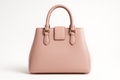 Women's Blush Pink Leather Handbag - Aurora Collection