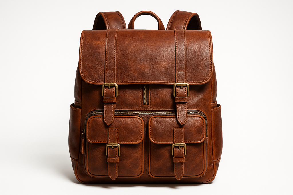Men's Vintage Leather Backpack - Urban Explorer Collection