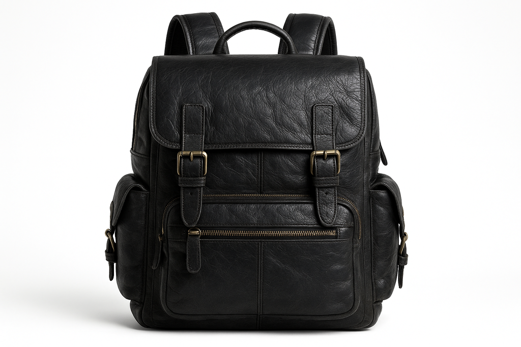 Men's Vintage Leather Backpack - Urban Explorer Collection