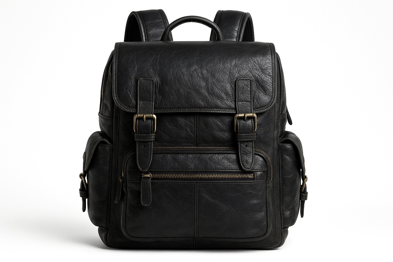 Men's Vintage Leather Backpack - Urban Explorer Collection
