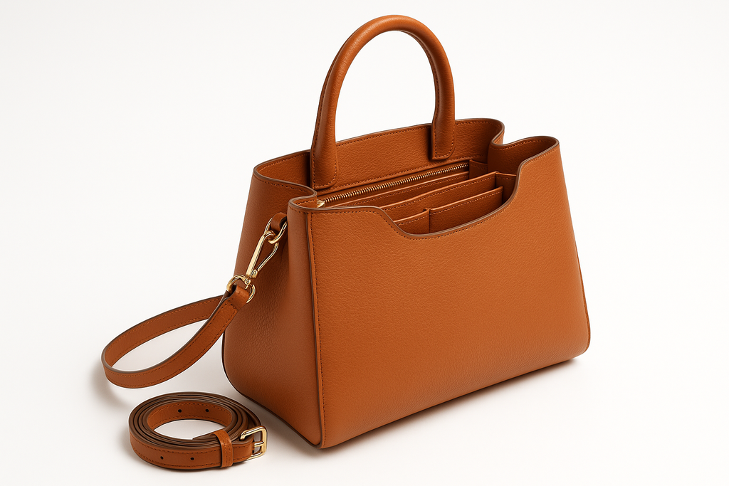 Women's Elegant Leather Handbag - Sophia Collection